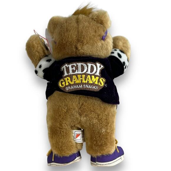 Applause Teddy Grahams Honey Bear Plush 12” 1990 Collectible - Picture 4 of 6